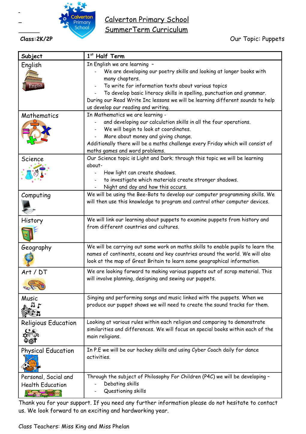 Calverton Primary School s1