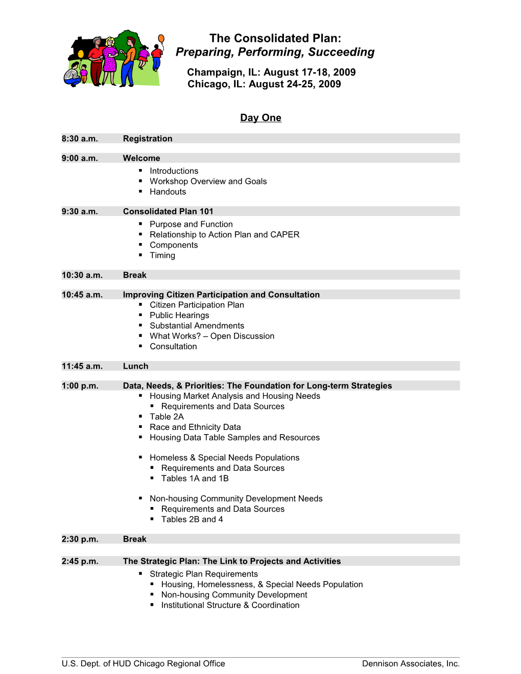 HUD Consolidated Plan