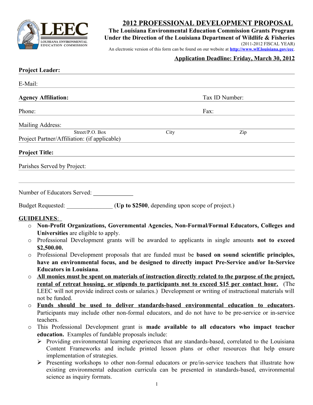 Grant Application Form s1