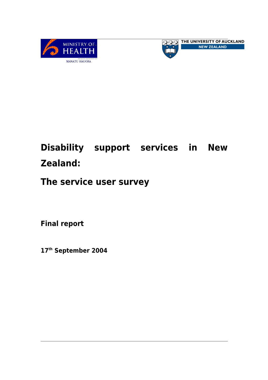 Disability Support Services in New Zealand