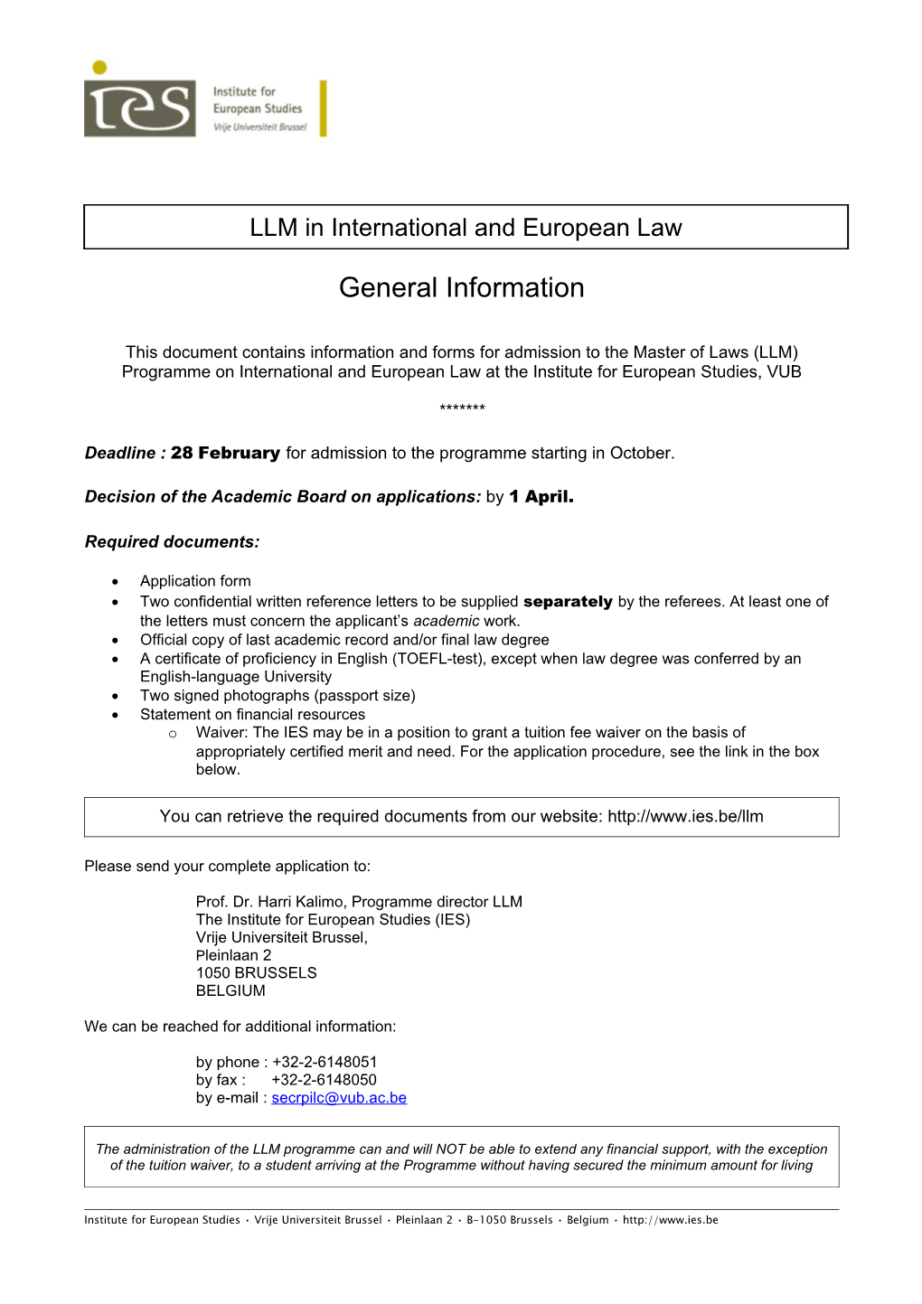 Programme on International Legal Cooperation (PILC) s1