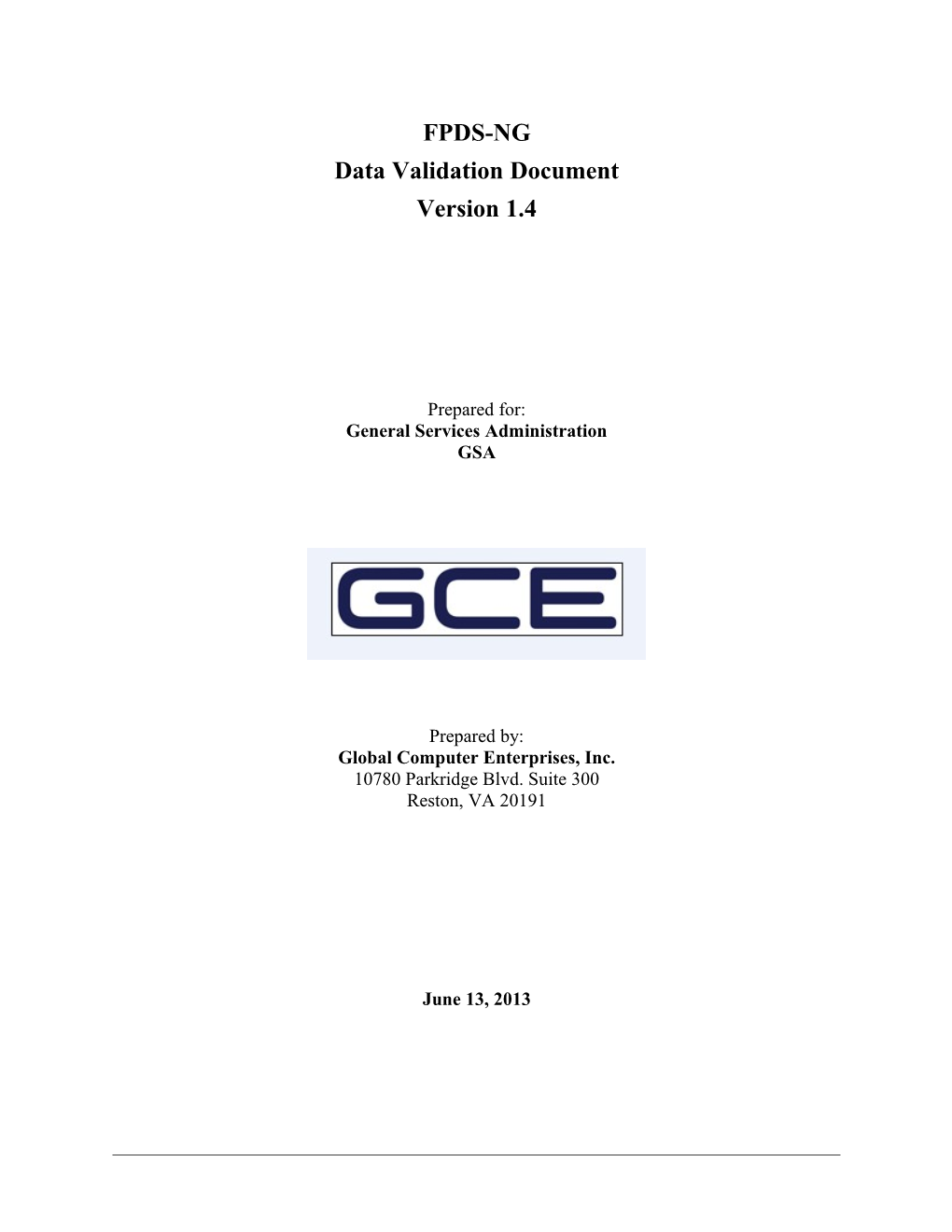 Data Validation Document