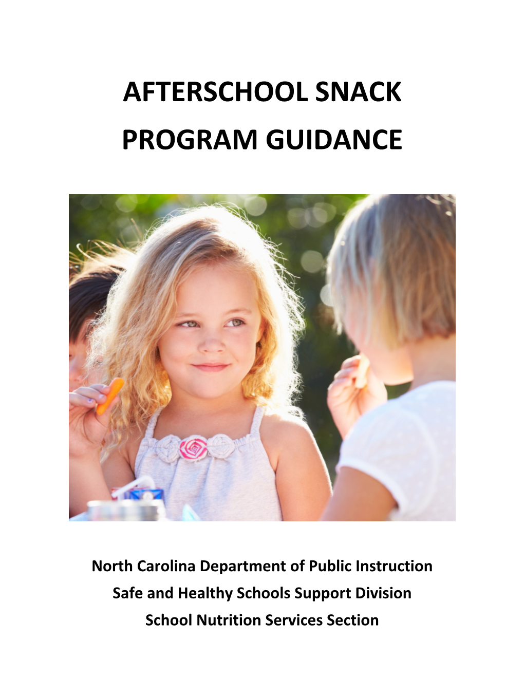 Afterschool Snack Program s1