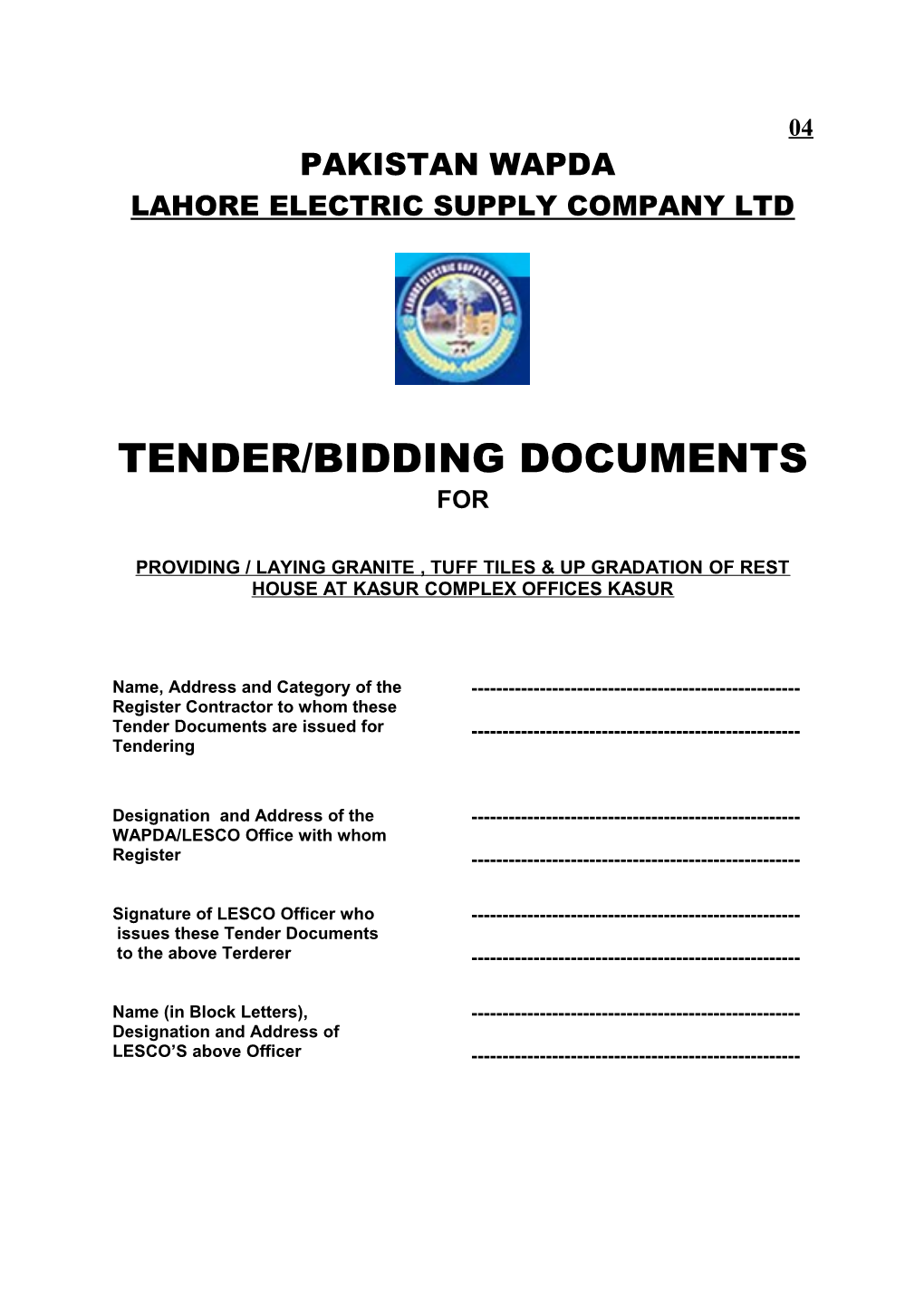 Lahore Electric Supply Company Ltd