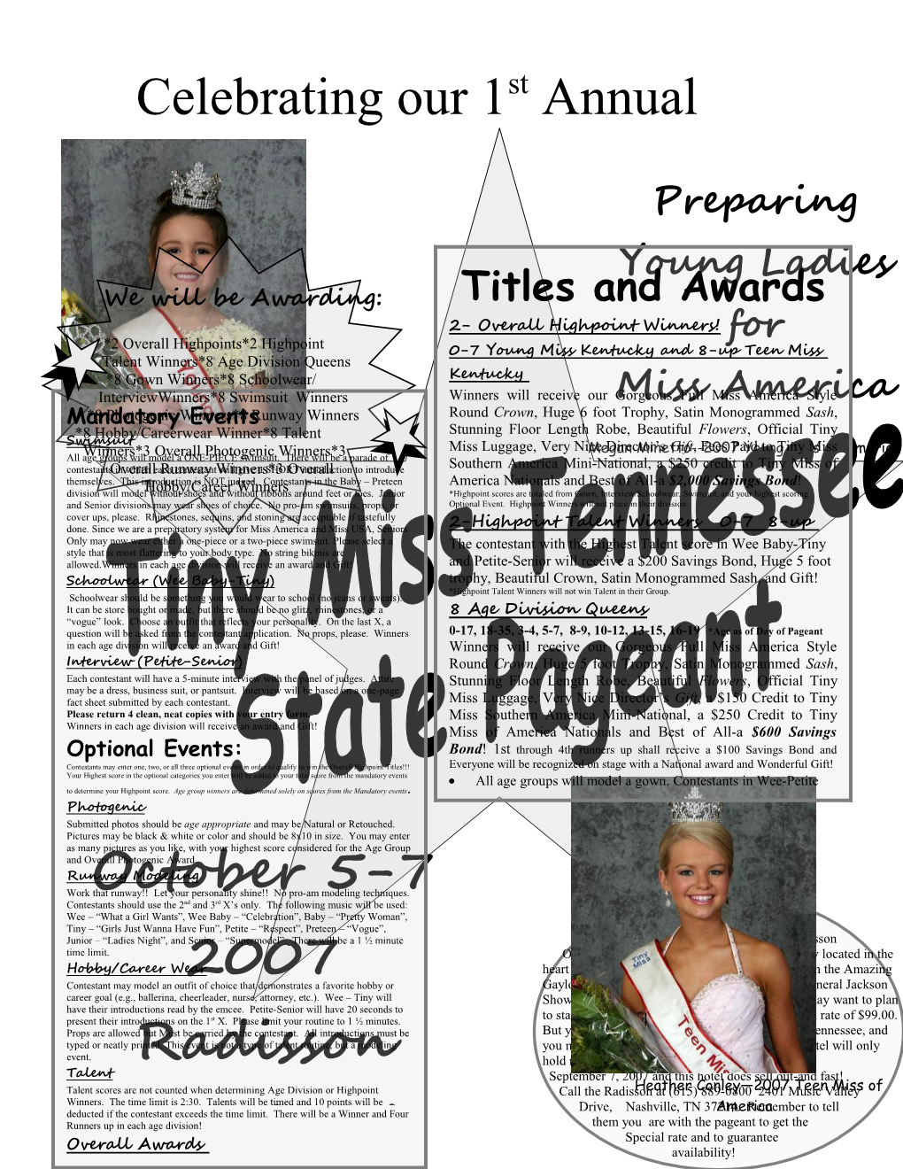 Tiny Miss Southwest Virginia