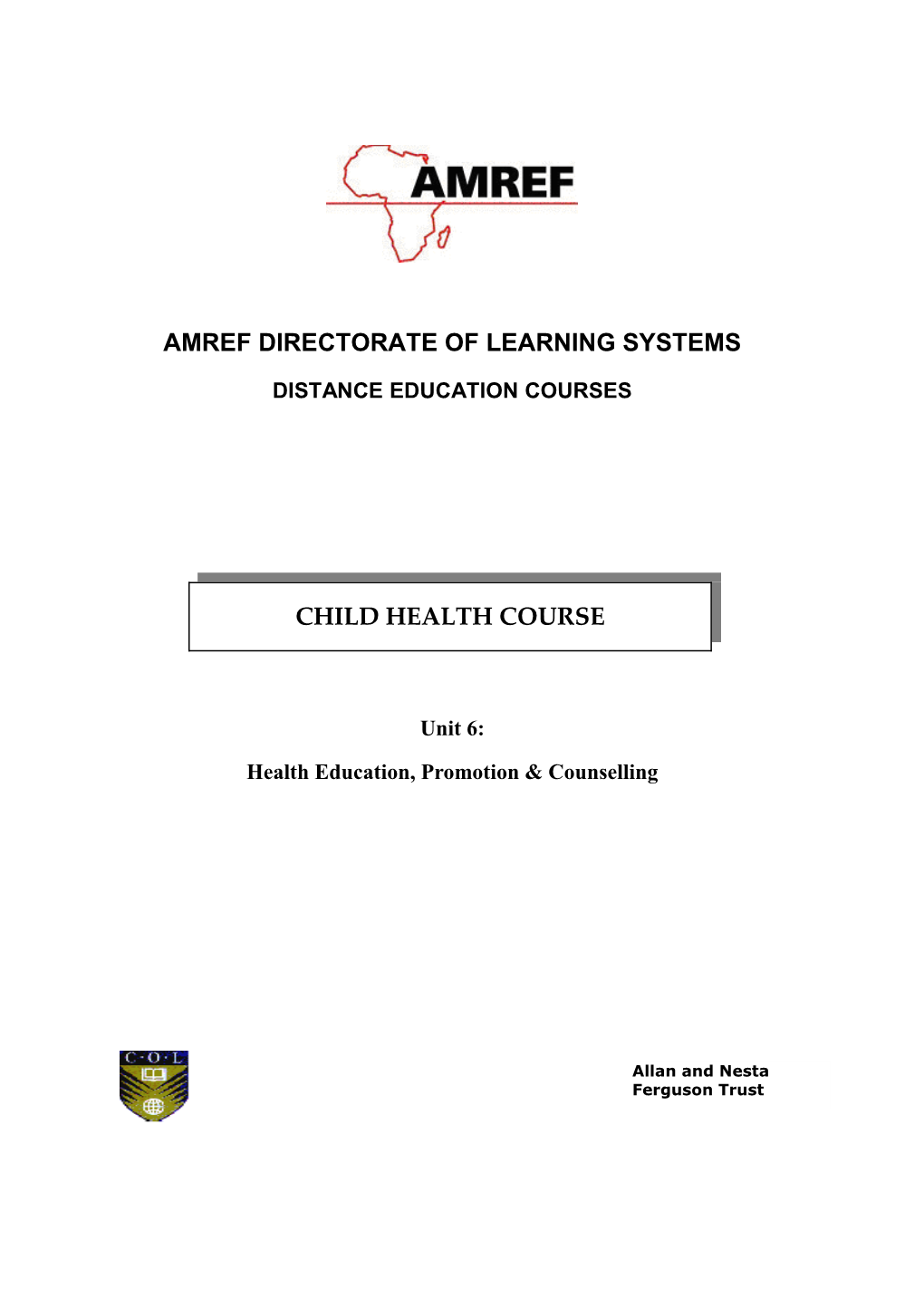 Amref Directorate of Learning Systems