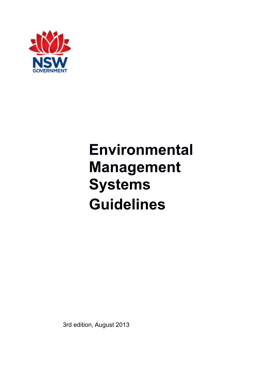 Environmental Management System Guidelines