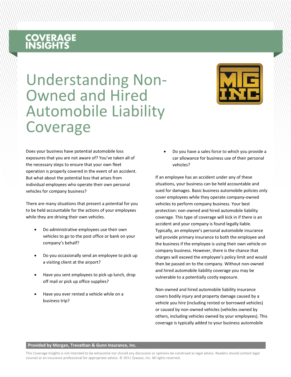 Understanding Non-Owned and Hired Automobile Liability Coverage