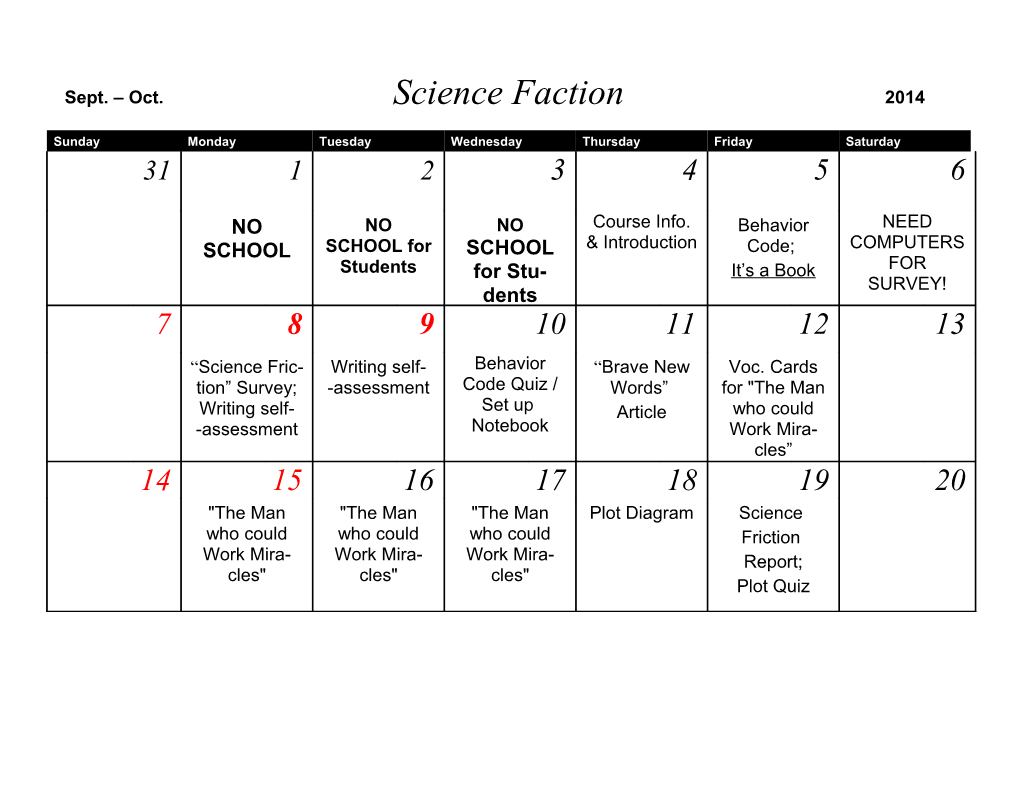 Science Faction