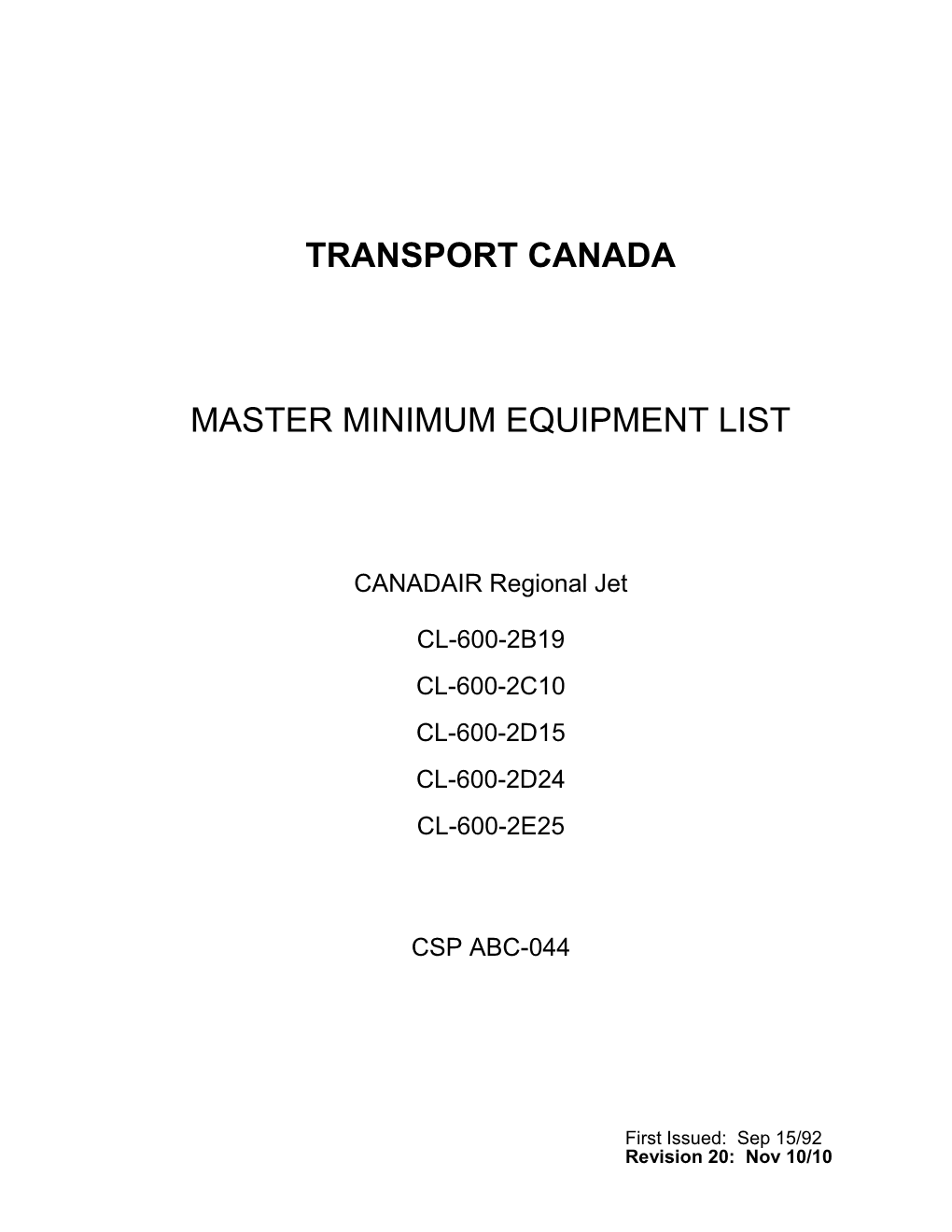 Transport Canada