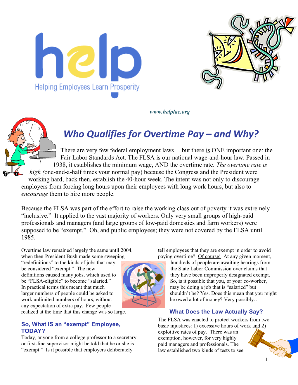 Who Qualifies for Overtime Pay and Why?