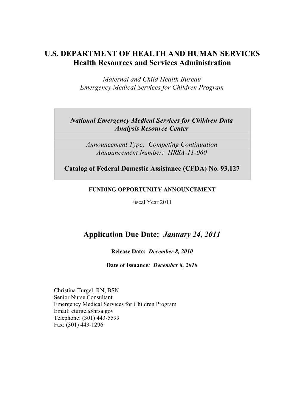 U.S. Department of Health and Human Services s16