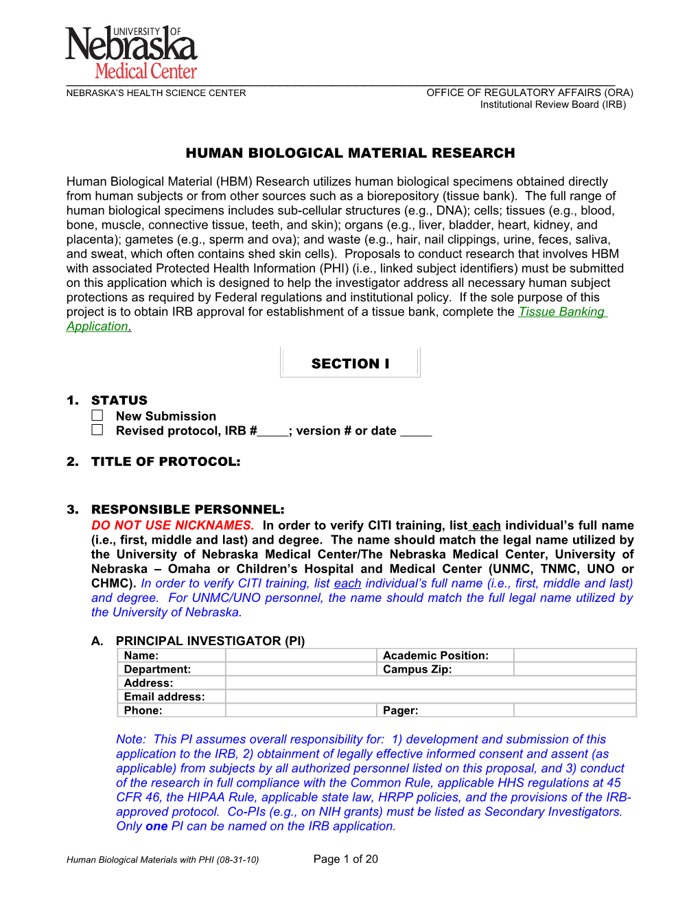 Institutional Review Board (IRB) s5