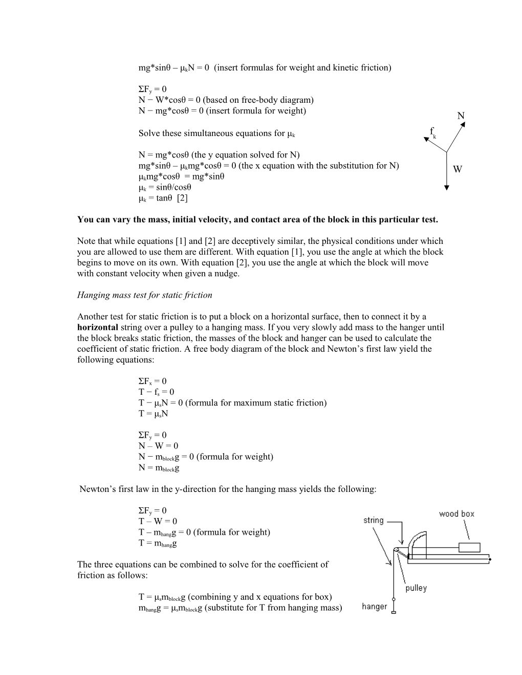 General Physics Measurement and Error Fall