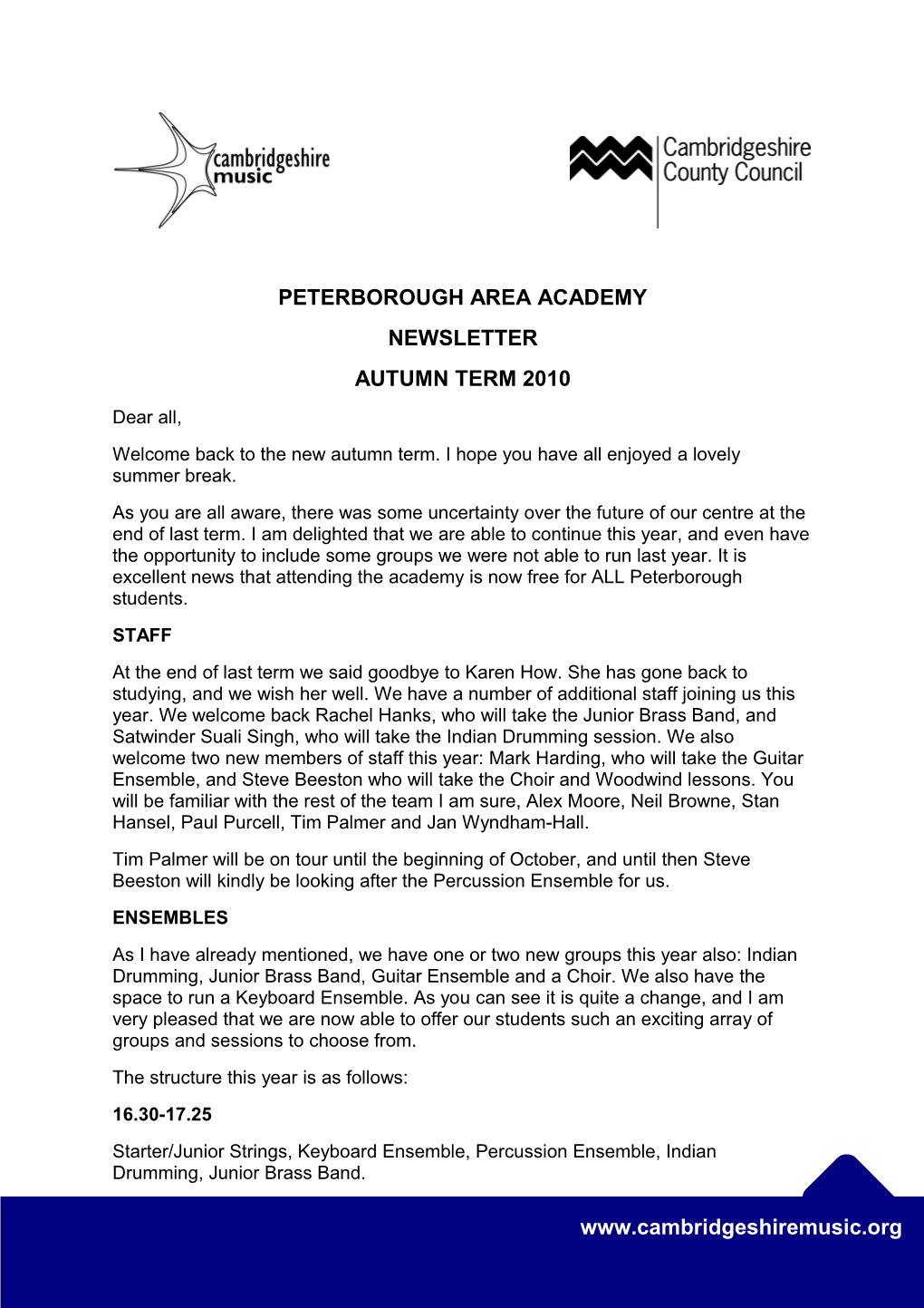 Peterborough Area Academy