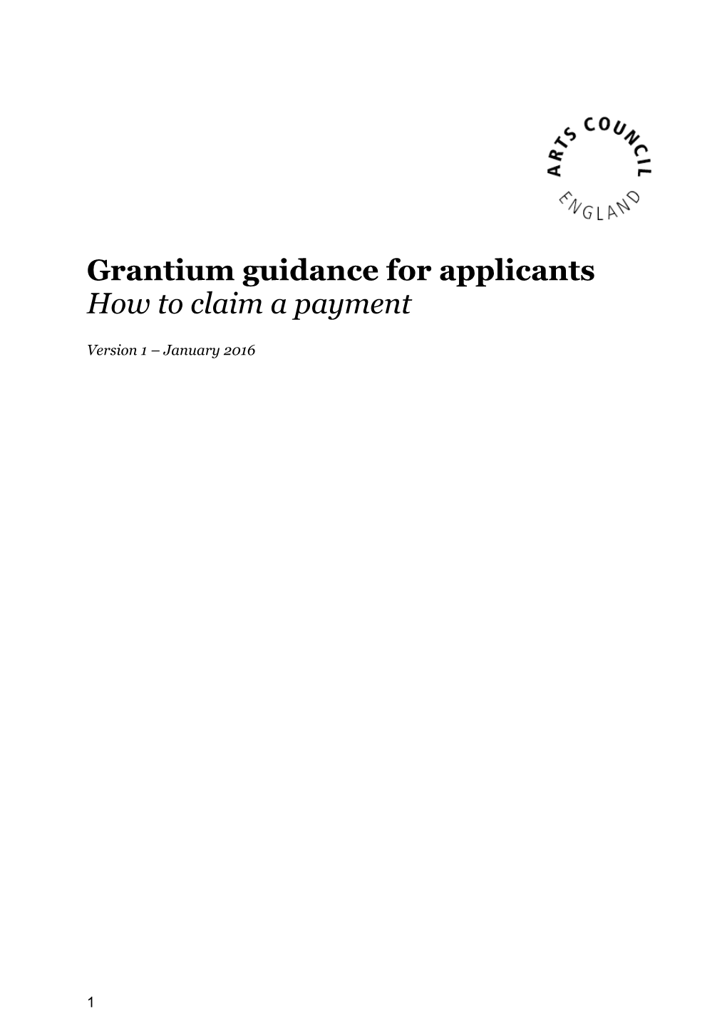 Grantium Guidance for Applicants