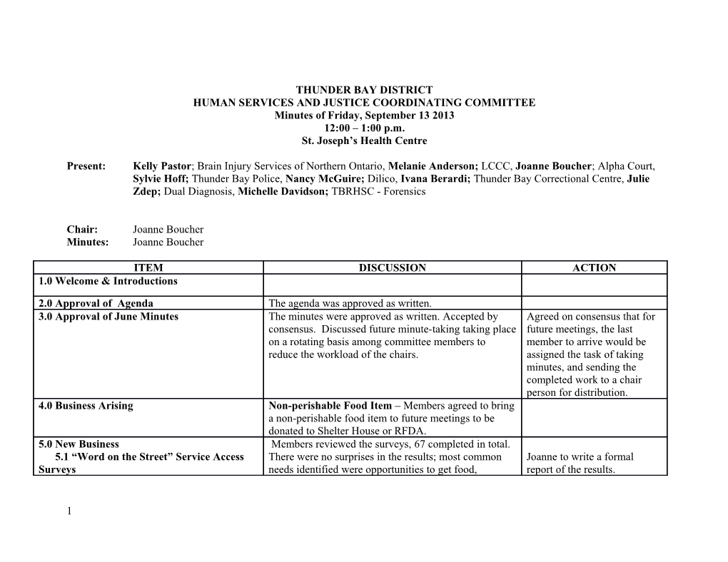 Human Services and Justice Coordinating Committee