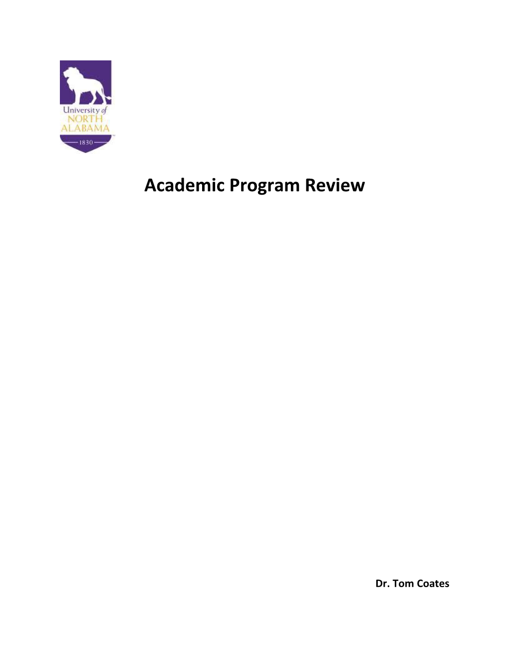 Academic Program Review