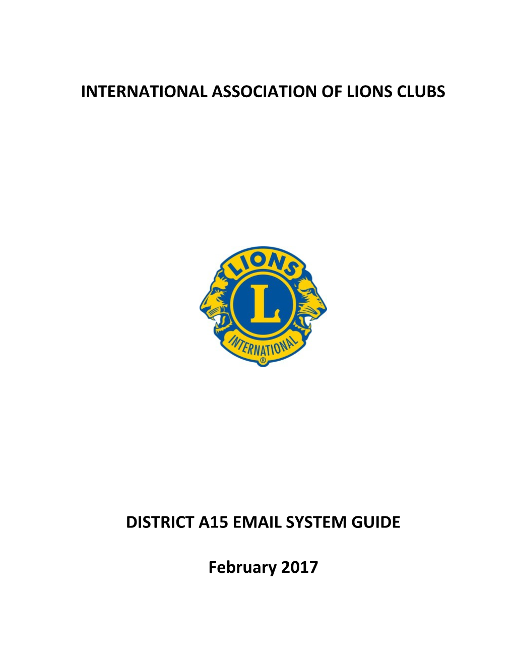 International Association of Lions Clubs