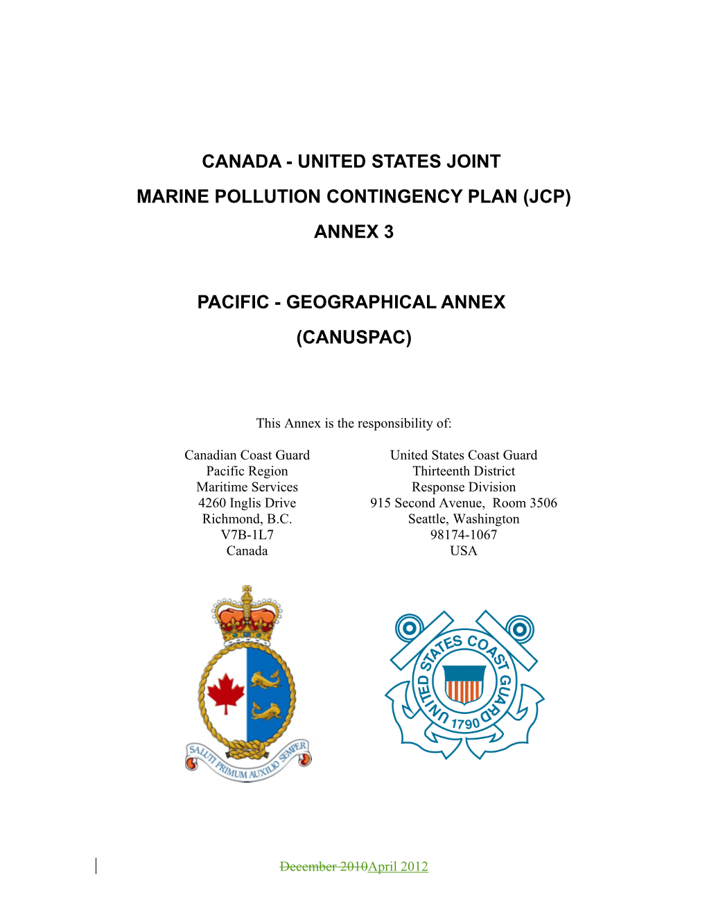 Canada - United States Joint