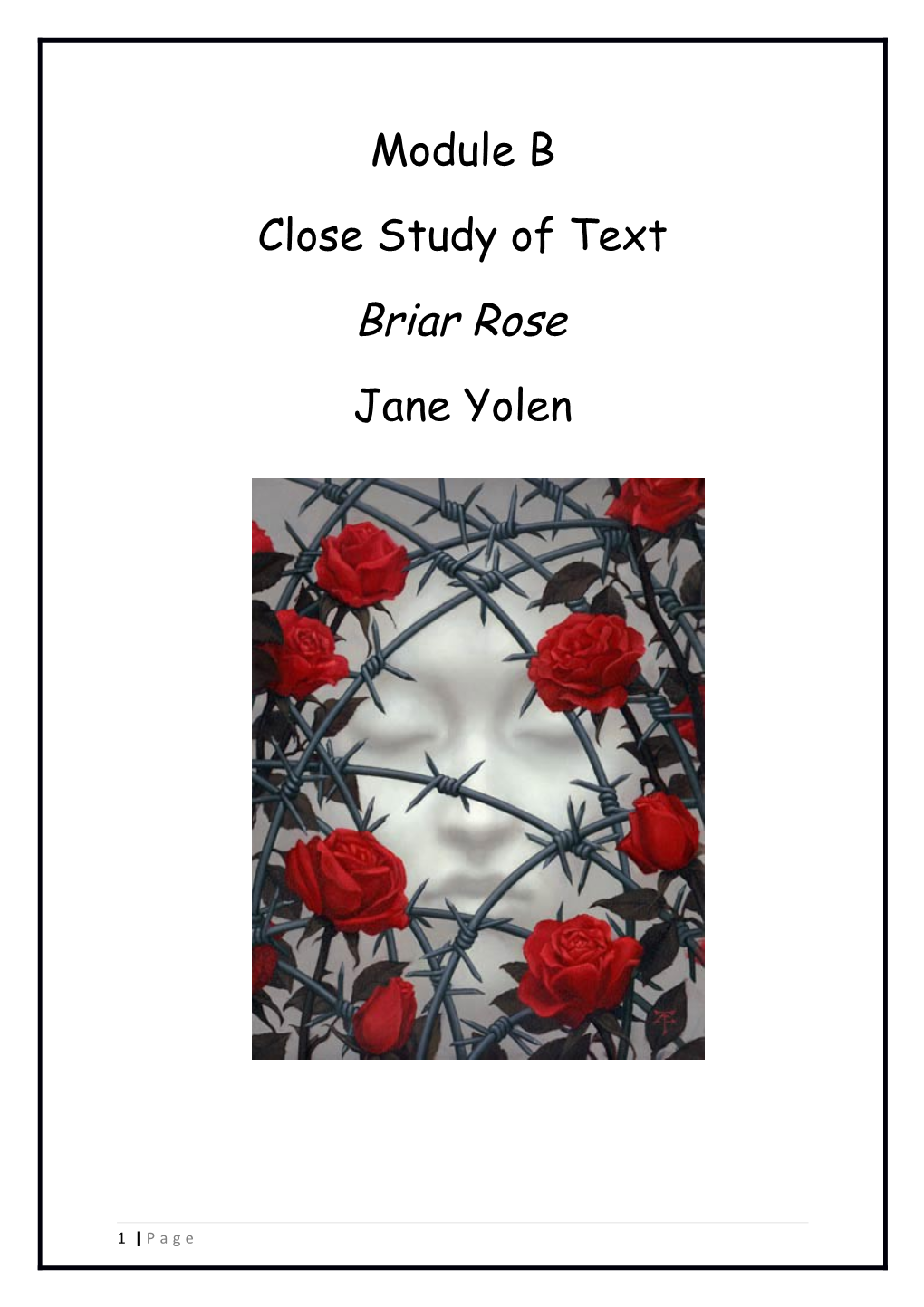 Close Study of Text