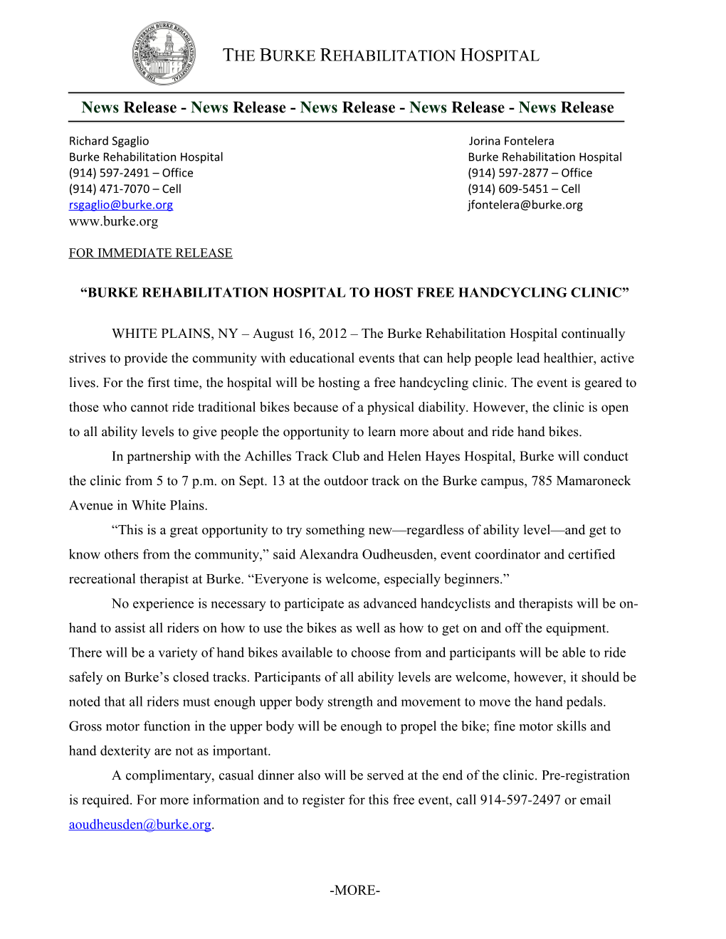 News Release - News Release - News Release - News Release - News Release
