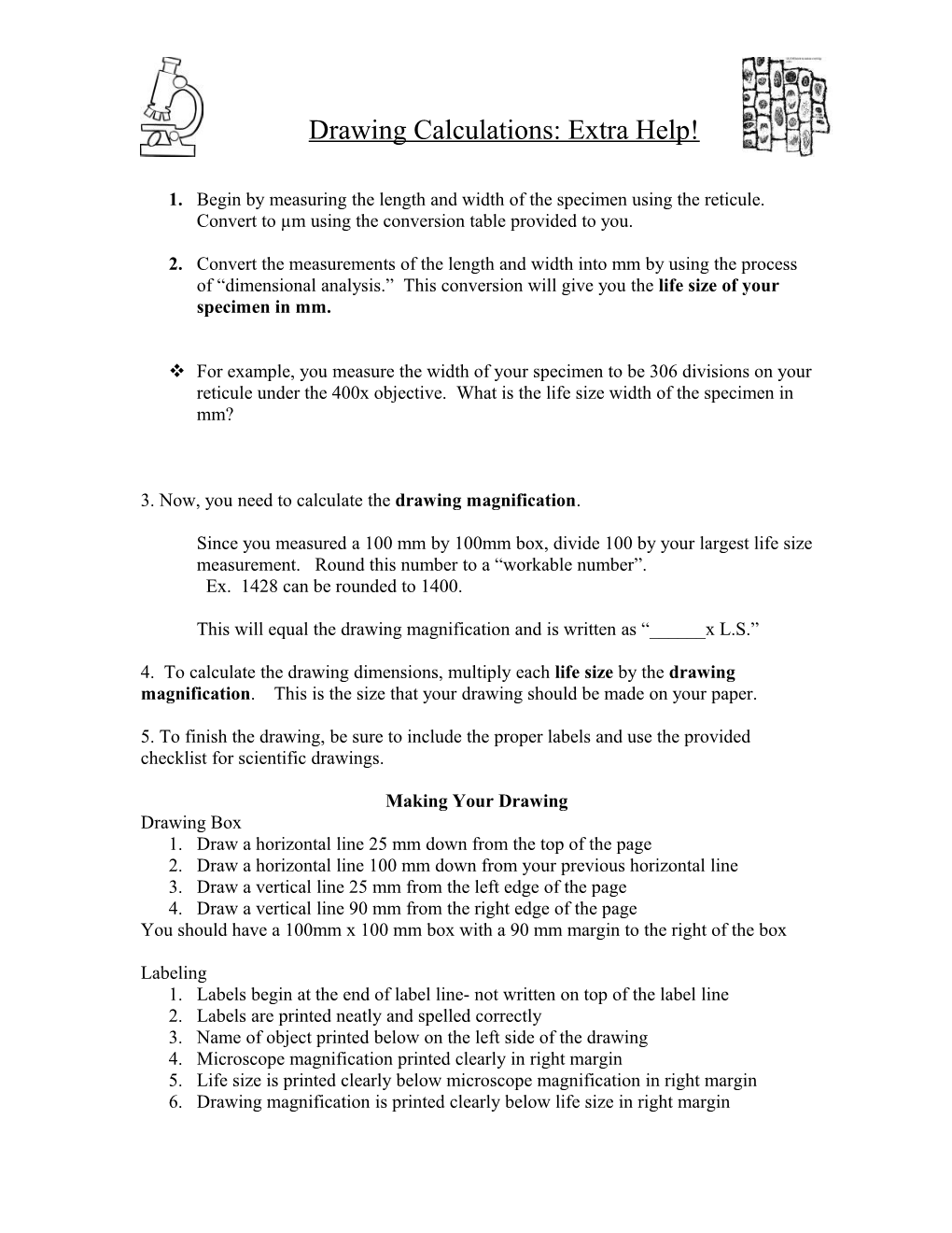 3. Now, You Need to Calculate the Drawing Magnification