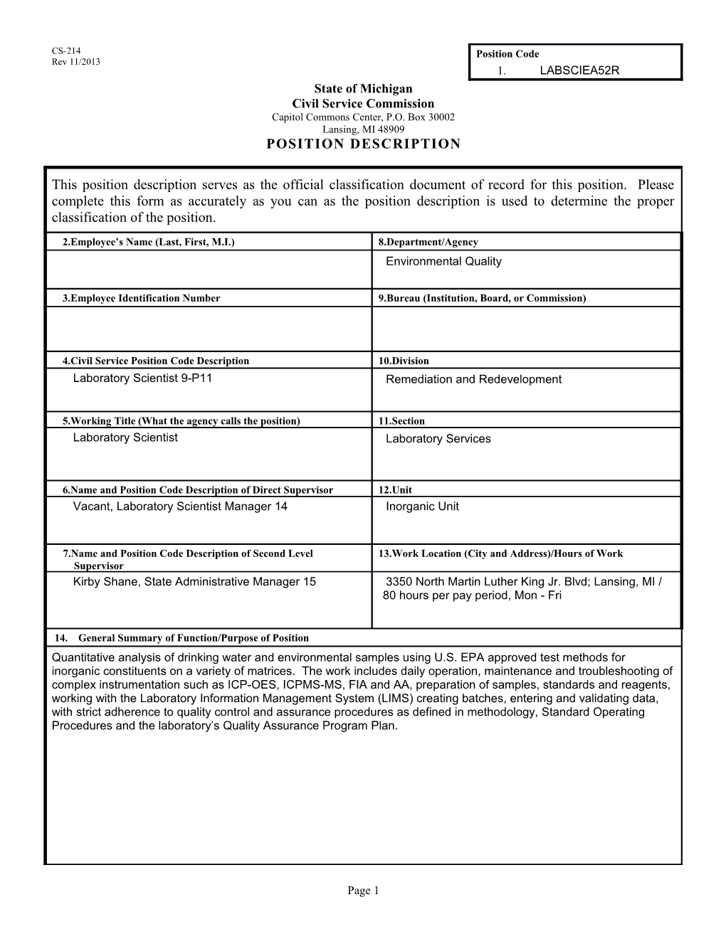 CS-214 Position Description Form s8