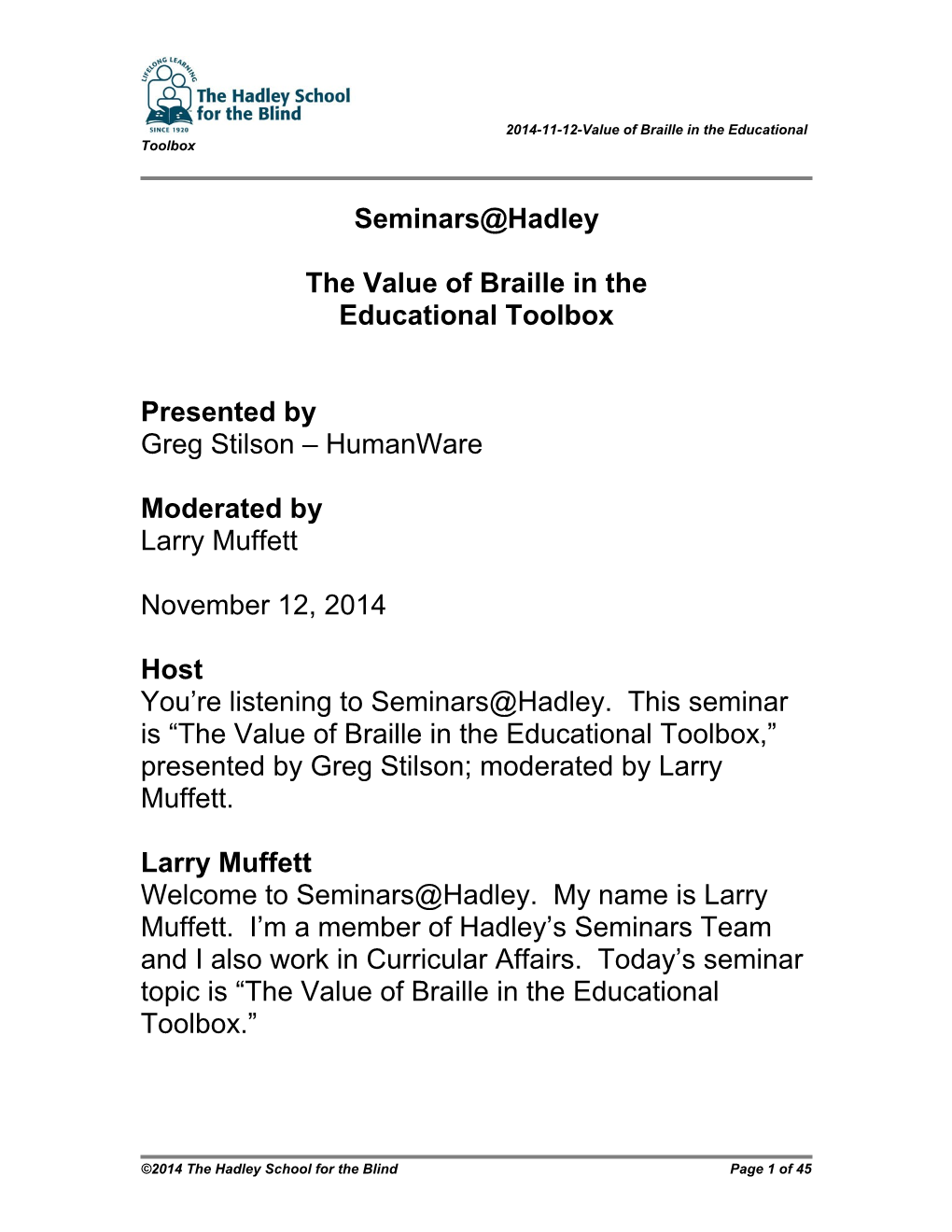 2014-11-12-The Value of Braille in the Educational Toolbox