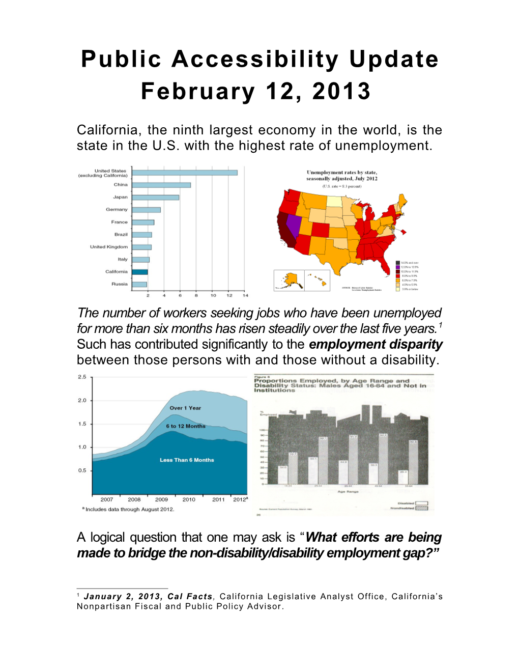 The State Of The State – Feb 2012