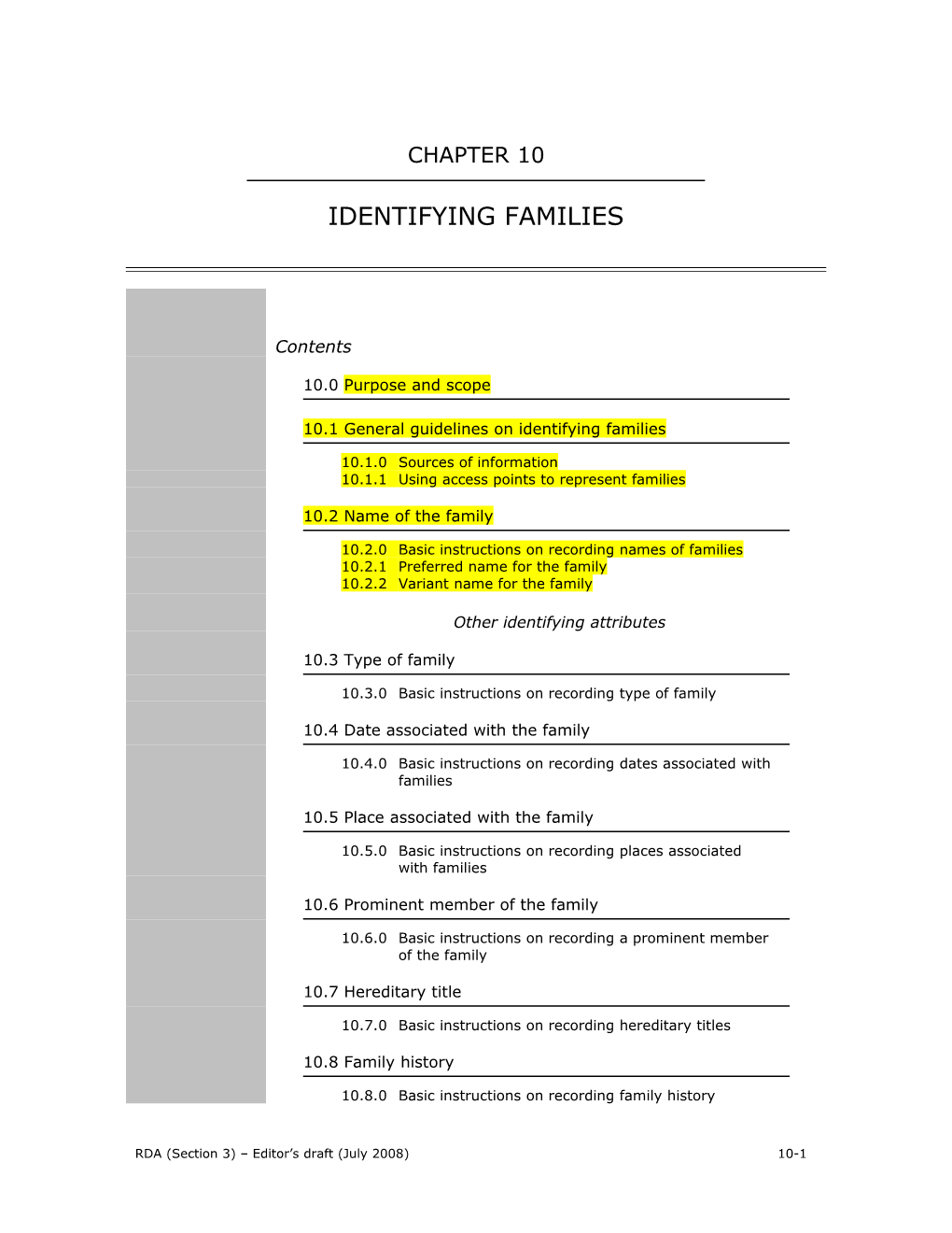 1 Family, As Used in This Chapter, Refers to Two Or More Persons Identified As a Family Unit