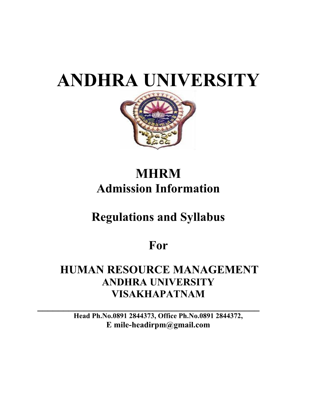 Andhra University