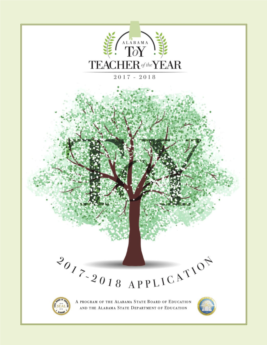 2017-2018 Alabama Teacher of the Year Application
