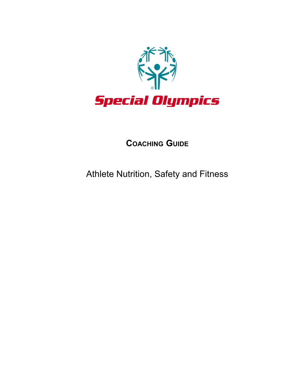 Official Special Olympics Winter Sports Rules