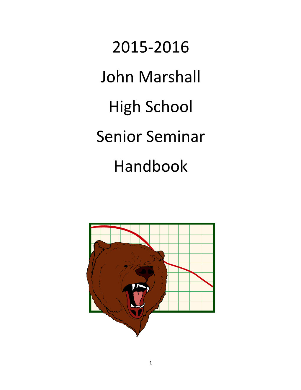 John Marshall High School Introduction to Senior Seminar