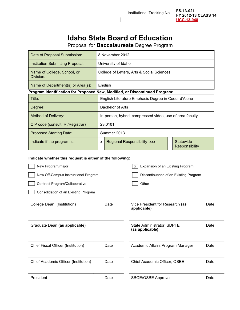 Idaho State Board of Education s1