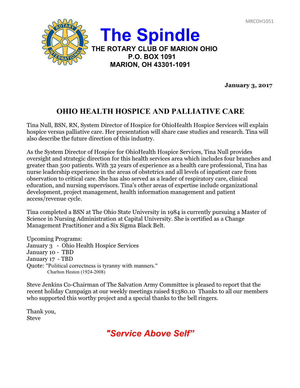 Ohio Health Hospice and Palliative Care