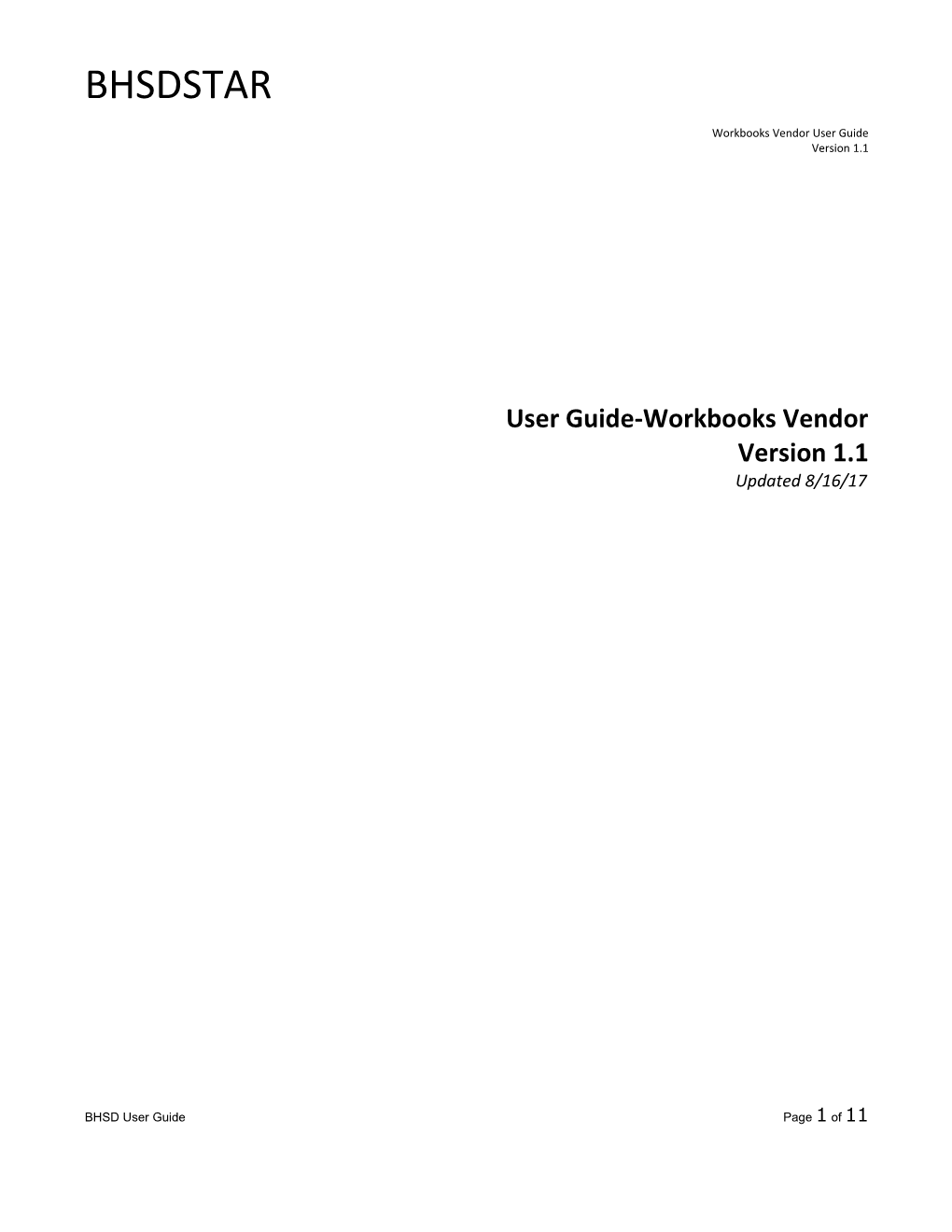 User Guide-Workbooksvendor
