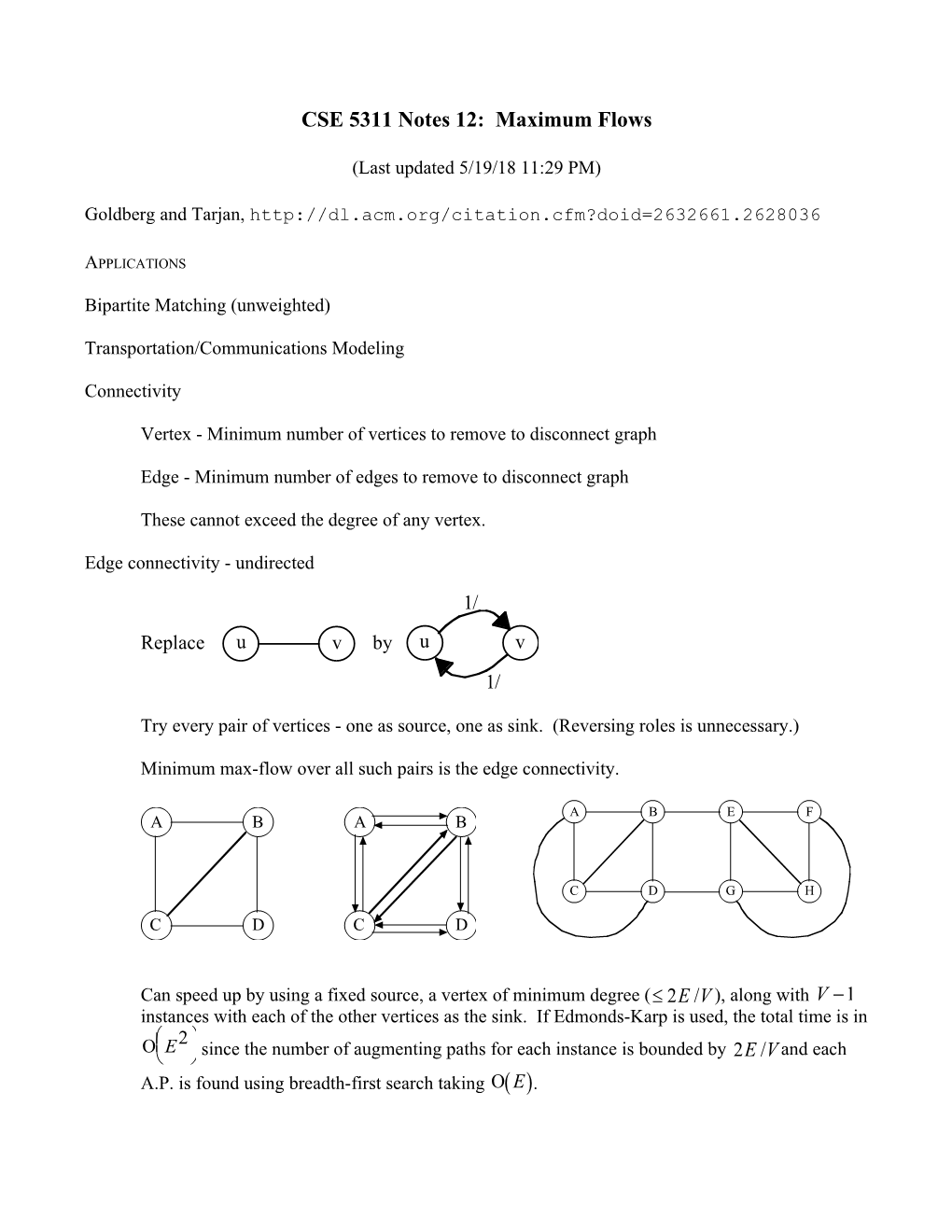 CSE 2320 Notes 1: Algorithmic Concepts s3