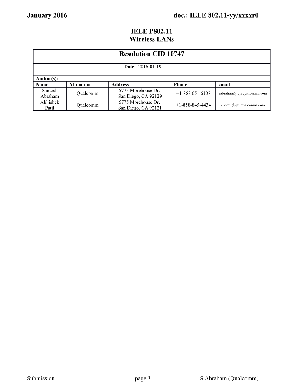 Doc.: IEEE 802.11-Yy/Xxxxr0 s15