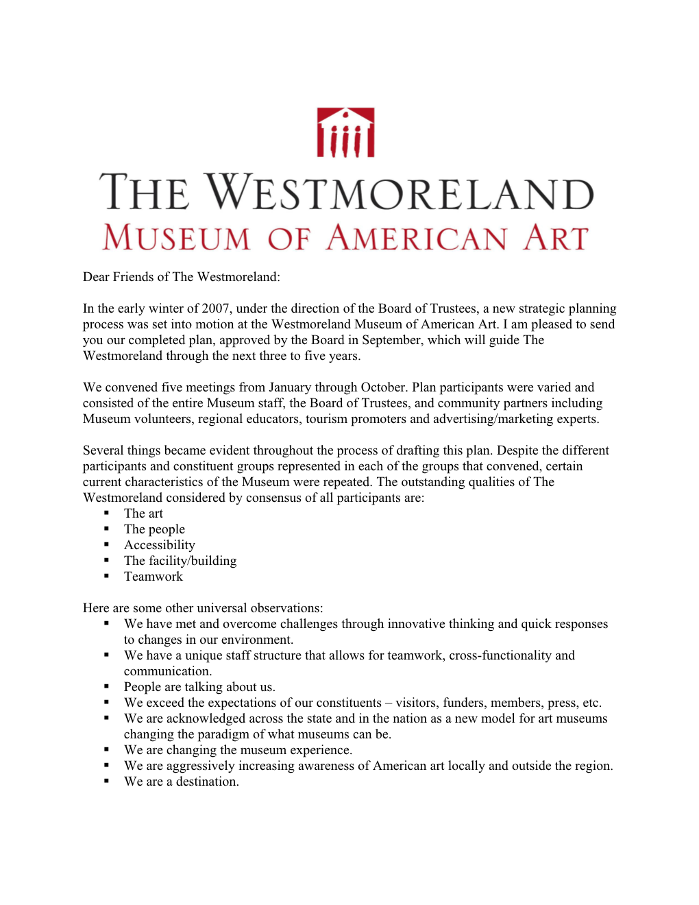 Westmoreland Musuem of American Art