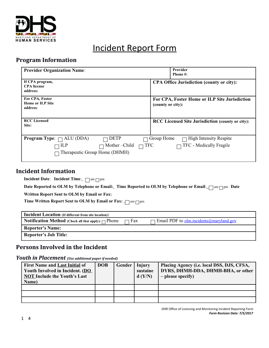 Incident Report Form s2