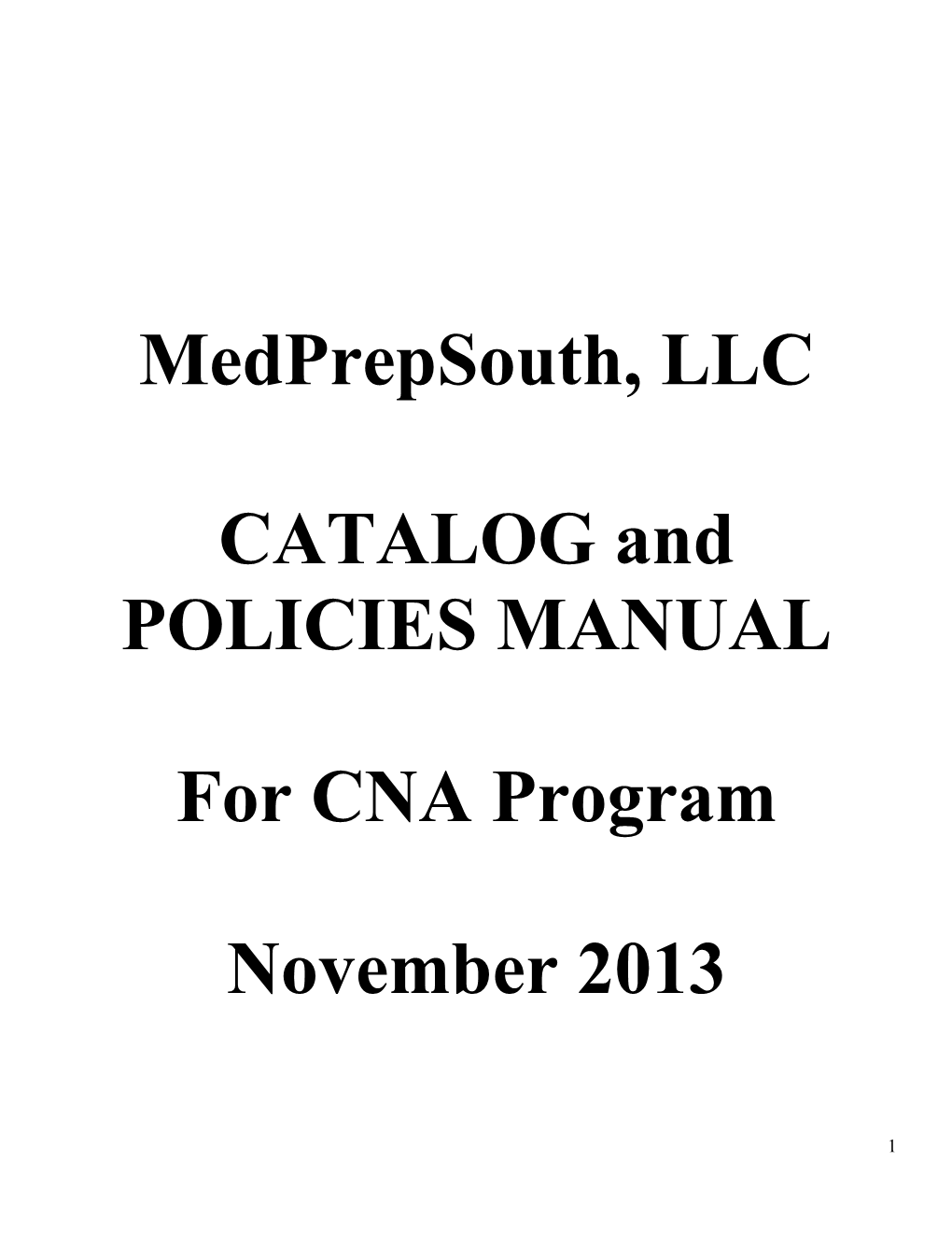 Cna School Contract