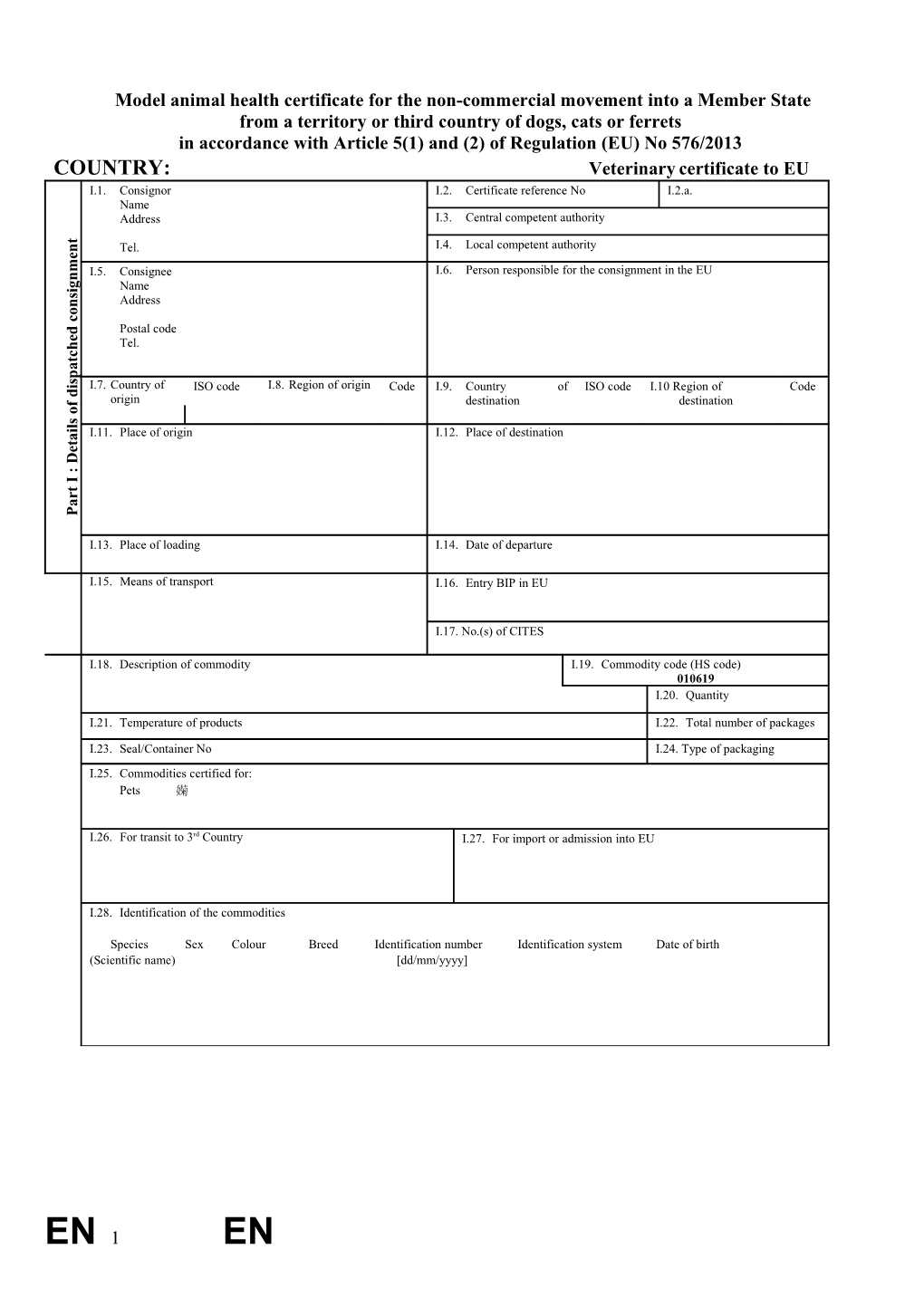 SANTE/7013/2016-EN ANNEX Rev. 1