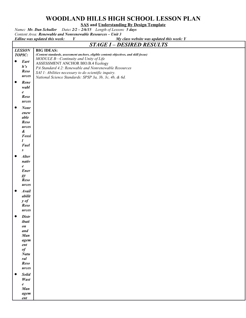 WHHS Lesson Plan s1