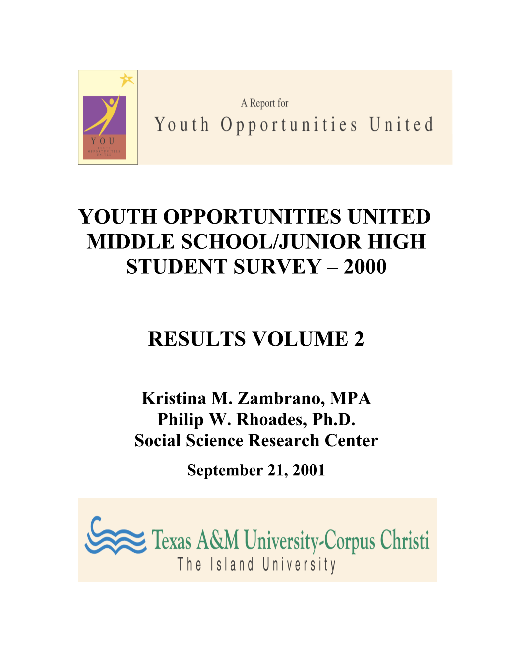 Youth Opportunities United