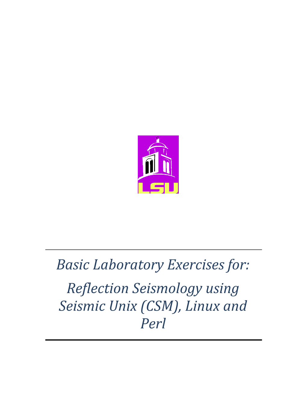 Basic Laboratory Exercises For