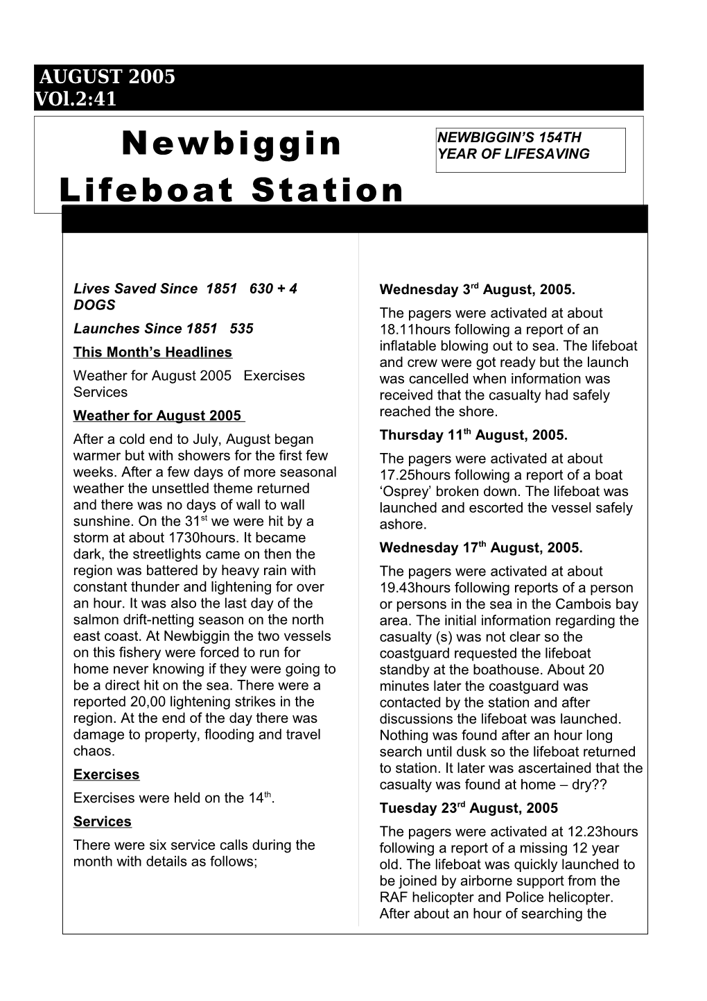2 Newbiggin Lifeboat Station - 2