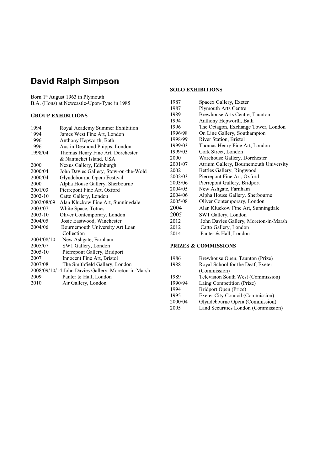 David Ralph Simpson