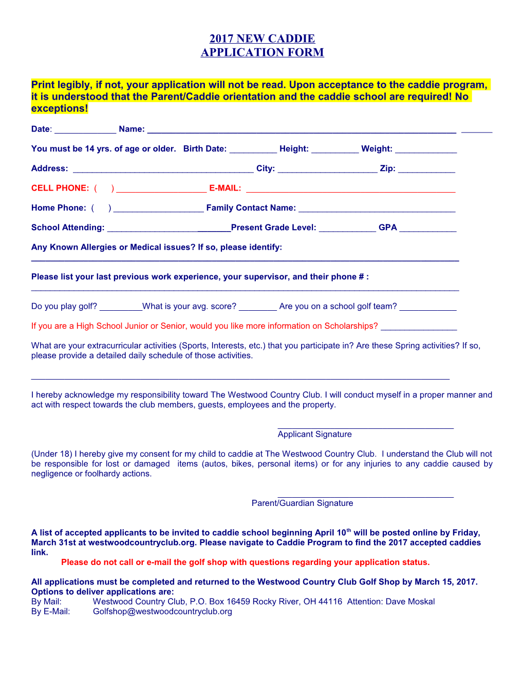 Application Form s44